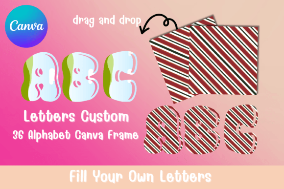 Alphabet Canva Frame Letter Custom: A Creative Toolkit