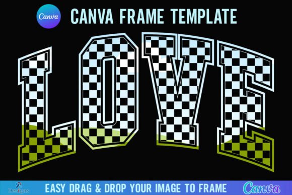 Checkered Love Valentine Canva Varsity: A Creative Guide