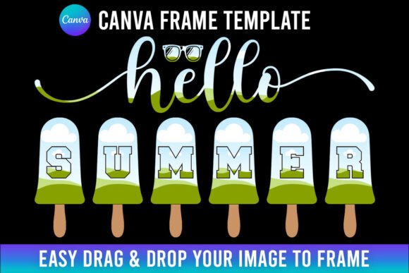 Design Bright Summer Graphics with This Canva Frame