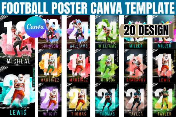 Football Canva Template: Storm the Field with Epic Design